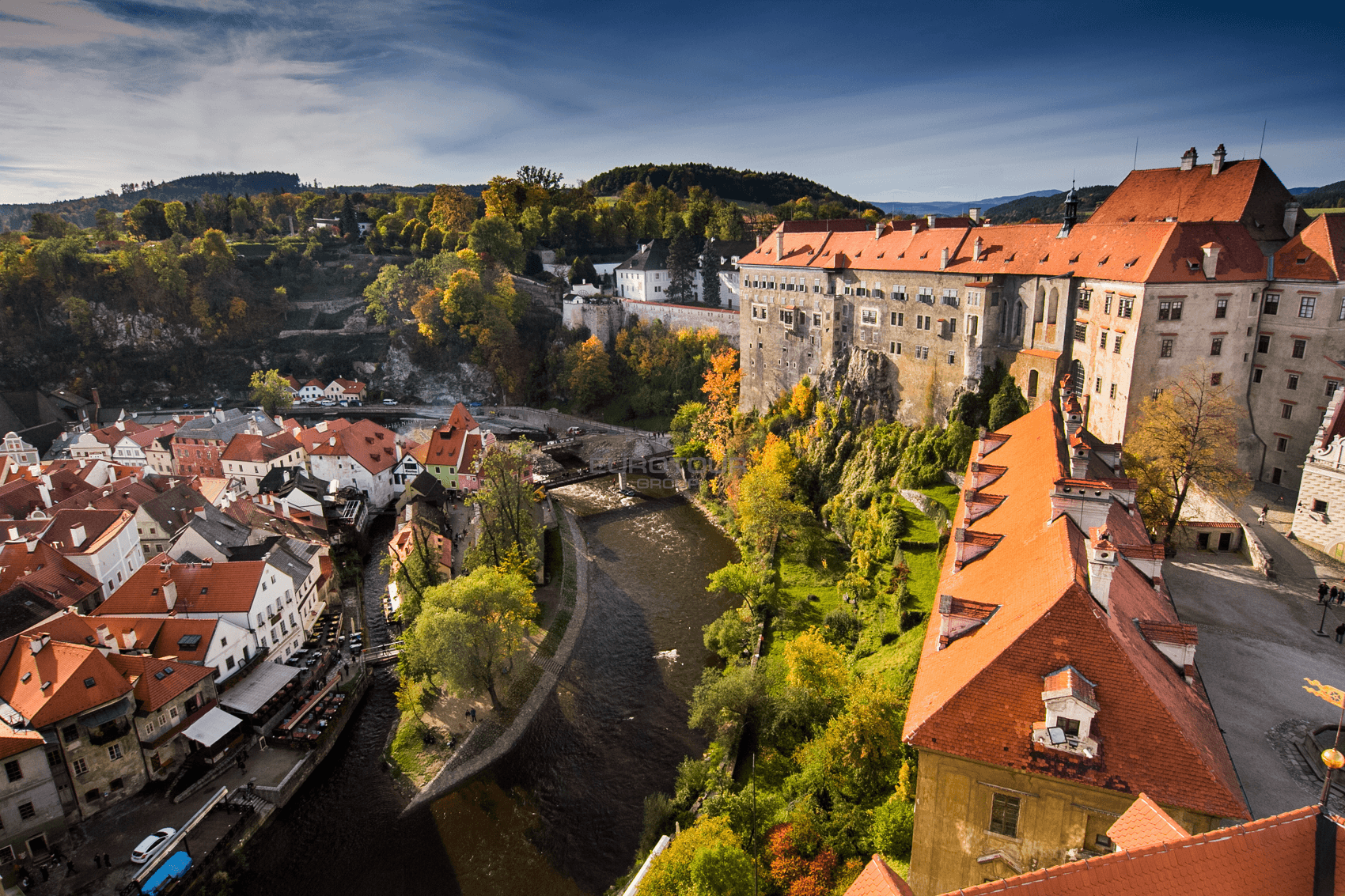 Чешский Крумлов и замок Глубока над Влтавой - индивидуальная экскурсия