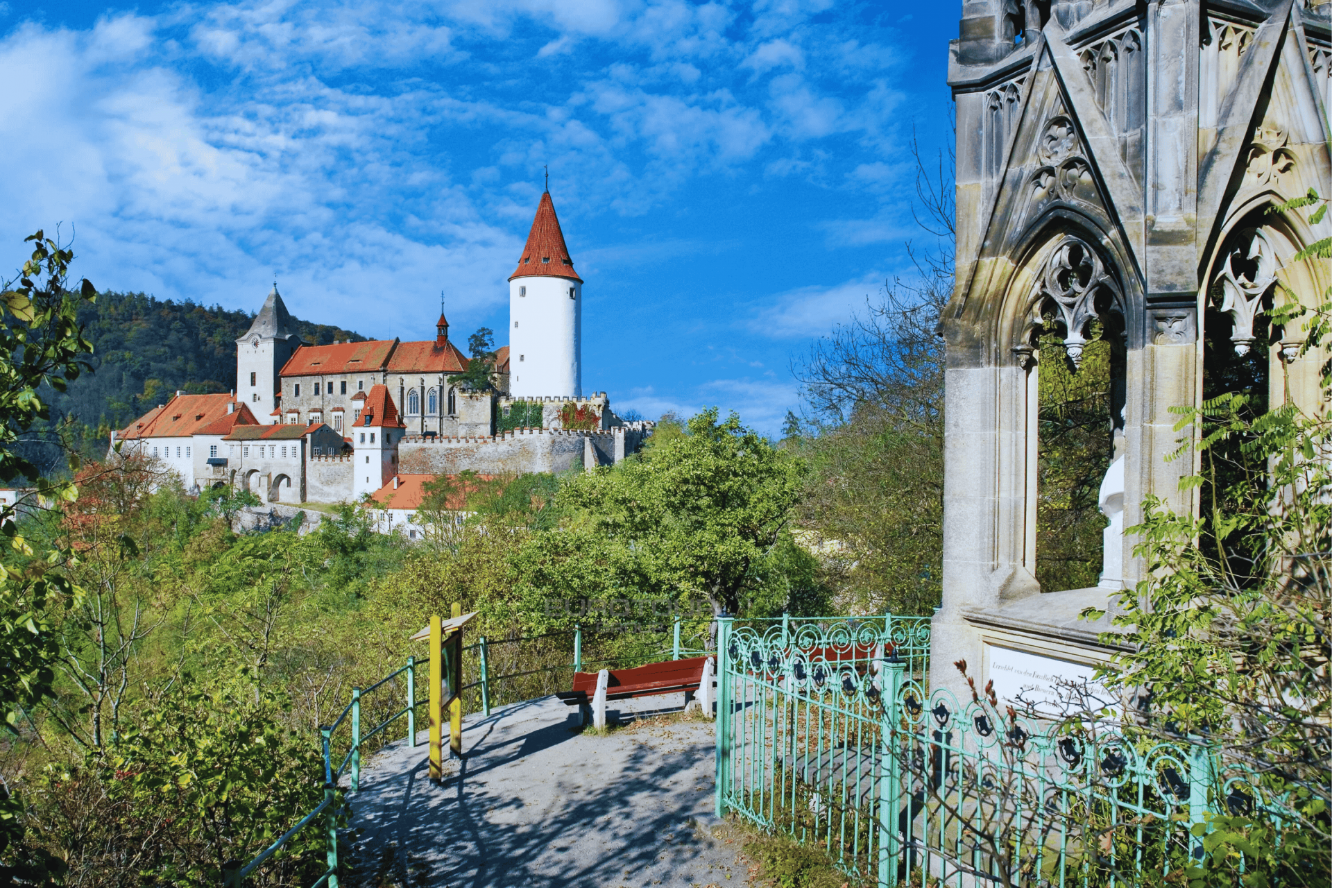 Замки Карлштейн и  Конопиште 